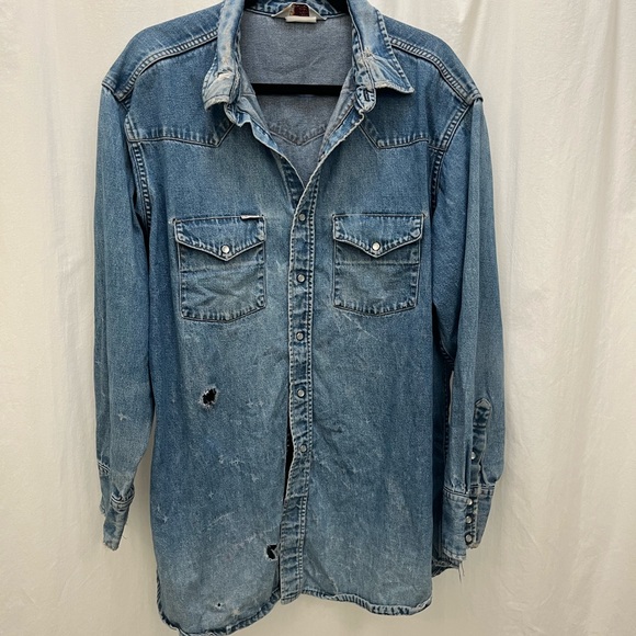 Carhartt Denim Western Grunge Workwear 